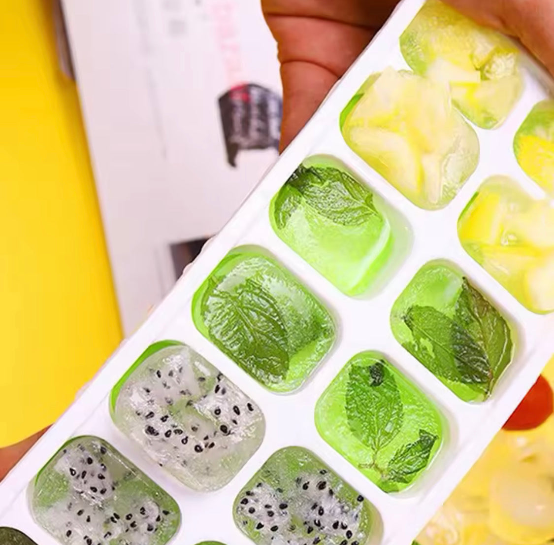 14 Grid Ice Cube Tray, Easy Release Mini Ice Cube Tray, Square Shape Ice Maker Ice Cube Tray 14 Grid Ice Cube Tray, Easy Release Mini Ice Cube Tray, Square Shape Ice Maker Ice Cube Tray